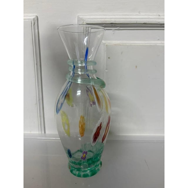1970s Vintage Vase in Glass, 1970 For Sale - Image 5 of 6