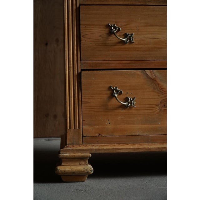 Vintage Danish Chest of Drawers in Pine, 1920s For Sale - Image 10 of 17