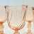 Pink Swirl Wine Goblets - Set of 6 - France For Sale - Image 4 of 8