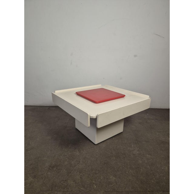 Bar Table with Liquor Cabinet, 1970s, in Good conditions. Designed 1970 to 1979