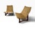 Mid-Century Modern Mid-Century Modern Adrian Pearsall Oversized Slipper Chairs - Set of 2 For Sale - Image 3 of 7