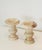 Mid-Century Modern Onyx Candleholders by Marmo Lusso, Set of 2 For Sale - Image 3 of 5