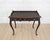 Wood Swedish 20th Century Black Rococo-Style Writing Desk For Sale - Image 7 of 8
