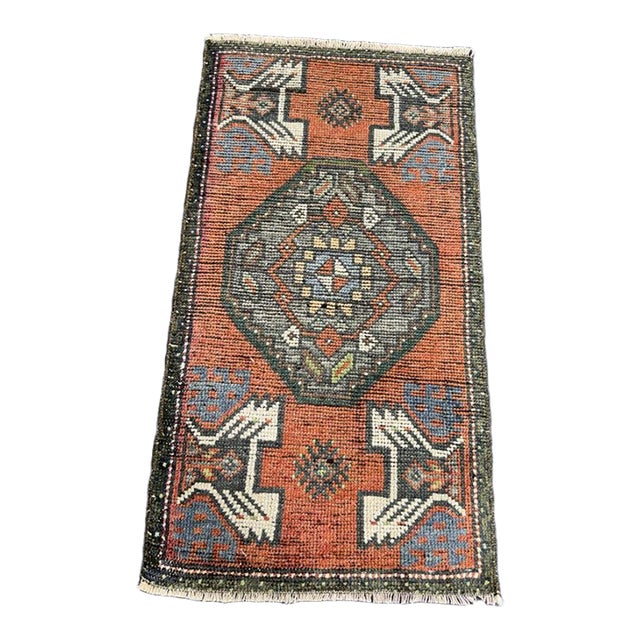 Turkish Yastik Rug 1'7" x 3' For Sale