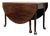 Antique 18th Century Mahogany Queen Anne Drop Leaf Dining Table Circa 1760 For Sale