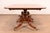 Baker Furniture Style Georgian Banded Mahogany Double Pedestal Dining Table, Newly Refinished For Sale - Image 14 of 15