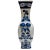 Chinese Blue & White Vase With Pomegranate Handles For Sale - Image 4 of 7