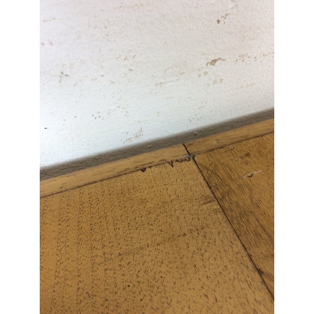 Mid Century Modern Blonde Dining Table With 3 Leafs For Sale - Image 16 of 16