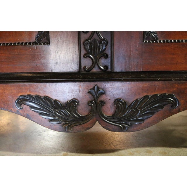 Satin Wood and Ebony Wood Cupboard For Sale - Image 11 of 12