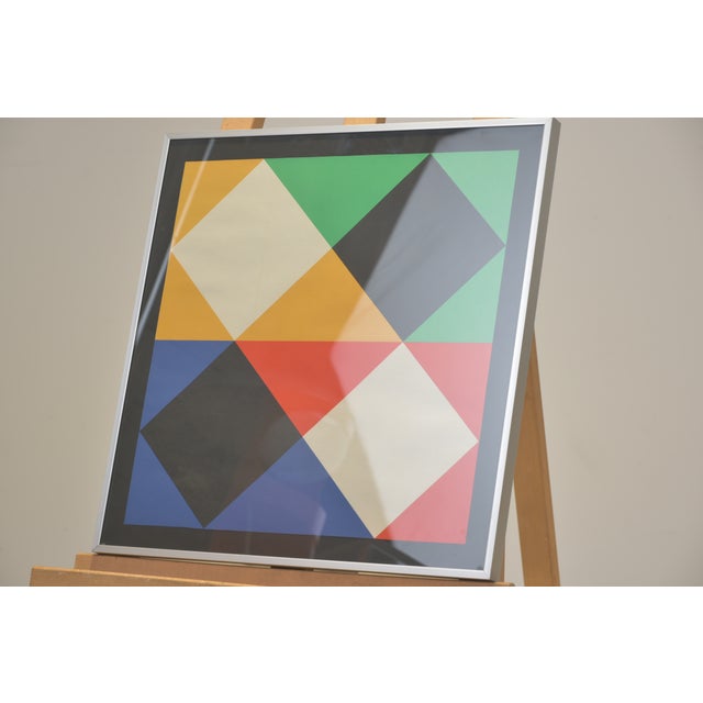Max Bill, Screen Print, Circa 1965, Old Frame For Sale - Image 3 of 4