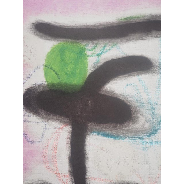 After Joan Miro, Portrait of a Woman, 1965, Lithograph For Sale - Image 4 of 5