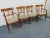 Brown Regency Cherry Gilt Carved Dining Chairs - Set of 4 For Sale - Image 8 of 8