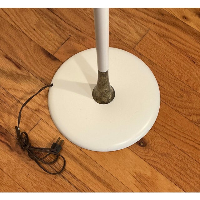 Classic Mid-Century Modern "Cattail" Gooseneck Floor Lamp Atomic-Era, Circa 50s 60s For Sale - Image 11 of 12