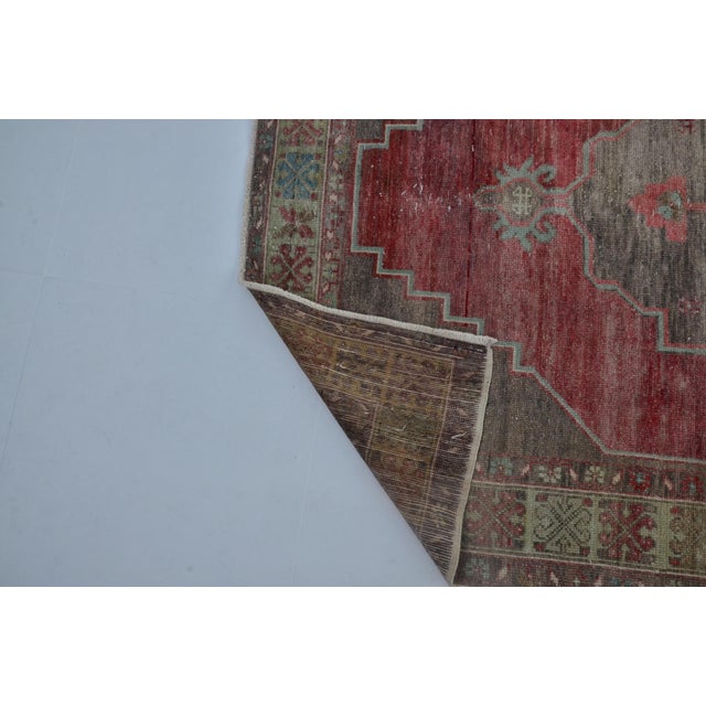 1960s Anatolian Kurdish Area Carpet For Sale - Image 9 of 10