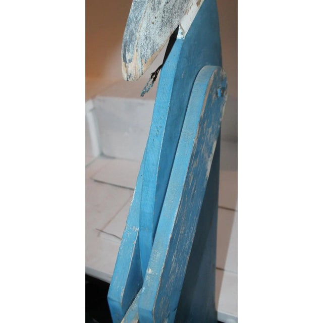 Patriotic Folky Uncle Sam, Garden Ornament For Sale In Los Angeles - Image 6 of 11