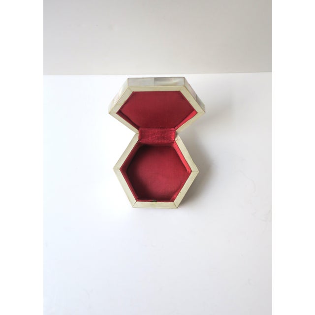 Mother of Pearl Abalone Seashell Jewelry Box, Moorish Design Style, 20th C For Sale - Image 4 of 9