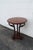Brown Carved Swan Round Solid Mahogany Side End Table 6173 For Sale - Image 8 of 12