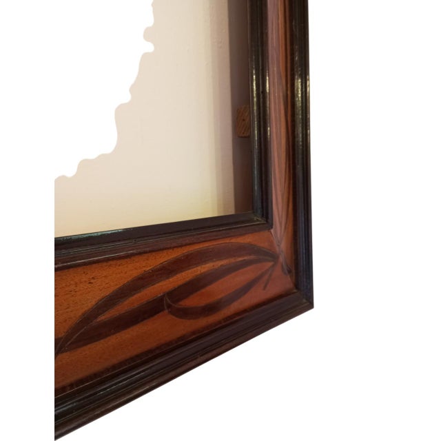 Austrian Viennese Secession Veneered Wood Frame, 1890s For Sale - Image 10 of 18
