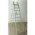 Turquoise English 19th Century Painted Folding Ladder For Sale - Image 8 of 12