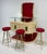 Important and sculptural italian bar from the 1950s, attributed to gio ponti, representing a refined example of...