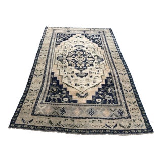 1960s Turkish Handknotted Rug For Sale