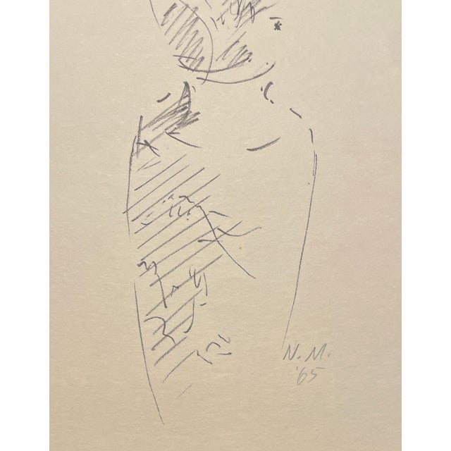 1965 Neil Meitzler Rose Still Life For Sale - Image 4 of 4