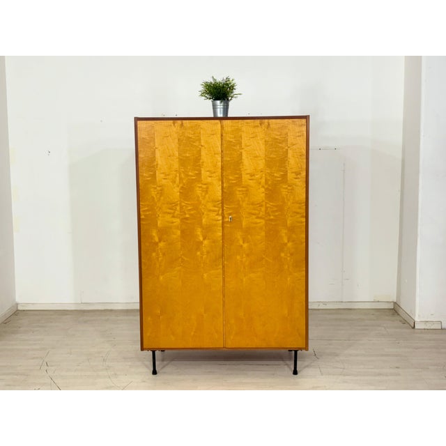 Vintage Wardrobe in Pine, 1960s For Sale - Image 12 of 12