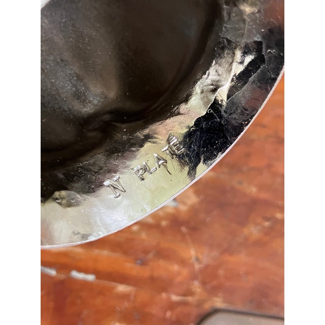 Thomas Roy Markusen Brutalist Nickel Plated Vases, Set of 3, 1970s For Sale - Image 10 of 12