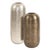 Kenneth Ludwig Chicago Oversized Metal Cylinder Vase with Hammered Silver Finish- Large For Sale - Image 4 of 5