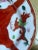 Asian 1980s Asian Porcelain Red and Green Dragon Design Plates- Set of 3 For Sale - Image 3 of 7