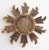 Mid 20th Century Petite Mid Century Italian Giltwood Sunburst Mirror For Sale - Image 5 of 7