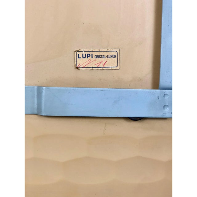 Italian Mid-Century Modern Italian Wall Mirror by Antonio Lupi for Cristal Luxor, 1960s For Sale - Image 9 of 11