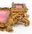Hot Pink Rococo Style Porcelain & Gilt Bronze Inkwell For Sale - Image 8 of 10