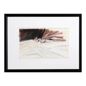 Study for Painting, Edward Draper Oil on Paper