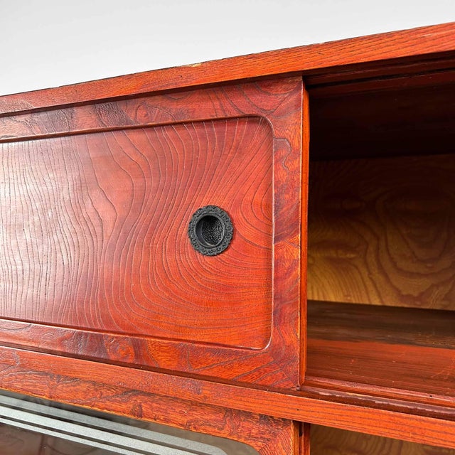 Vintage Shōwa Cha Tansu Japanese Tea Cabinet, 1970s For Sale - Image 13 of 18