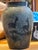 Green Vintage Relief Carved Soapstone Vase Italian 1960s With Deer Trees & Mountains For Sale - Image 8 of 8