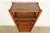 Brown Stickley Mission Oak Arts & Crafts Slatted Tall Bookcase For Sale - Image 8 of 11