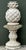 Neoclassical Vintage Cast Concrete Pineapple on Pedestal For Sale - Image 3 of 12