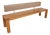 Wooden Bench in Brown by Janua For Sale