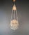 Art Nouveau Antique Closed Crystal Body Sphere Basket Chandelier Bohemian For Sale - Image 3 of 13
