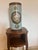 Turquoise Enamelled Porcelain Umbrella Stand, 1895 For Sale - Image 3 of 8