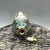 Chinese Vintage Porcelain Dragon-Head Snuff Bottle – Celadon Glazed Figural Vessel For Sale - Image 3 of 9