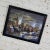 1940s 1940's American Modernism Painting by Colorado Artist Herndon Davis of Social Realism Industrial Interior For Sale - Image 5 of 13