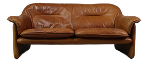 DS-16 Leather Sofa from de Sede, Switzerland, 1970s