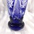 1970s Small Blue Cut to Clear Vase # 27149 For Sale - Image 4 of 5