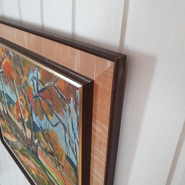 LG G-Berg, Landscape, 1970s, Oil Painting on Canvas, Framed For Sale - Image 10 of 18