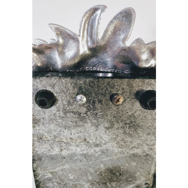 Arthur Court Arthur Court Rabbit Bunny Green Marble Board For Sale - Image 4 of 6