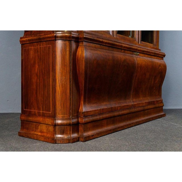 Wood Vintage Display Bookcase, 1890s-1910s For Sale - Image 7 of 18