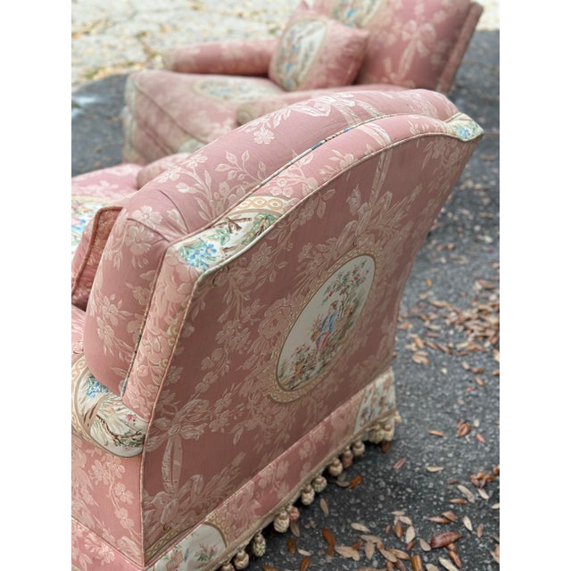 Traditional Brunswick and Fils Club Chairs, a Pair For Sale - Image 3 of 10