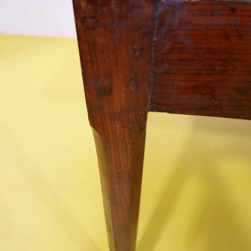 Brown Vintage Extendable Wood Table For Sale - Image 8 of 12